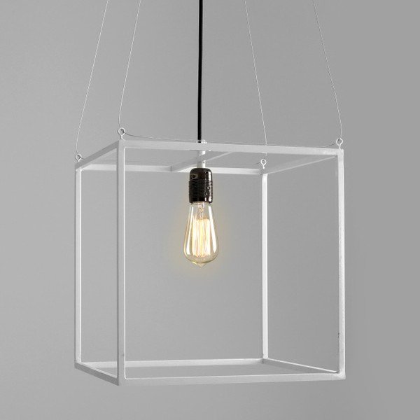 Luce a sospensione bianca Forma personalizzata Metric - CustomForm-image-4