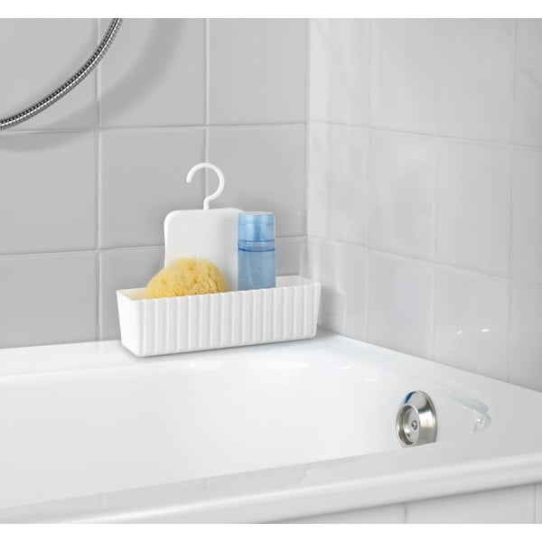 Supporto bianco per bagno da appendere Minas - Allstar-image-2
