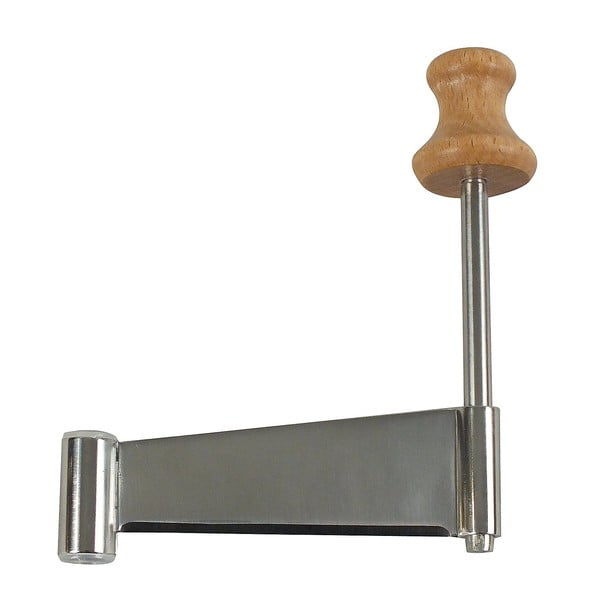 Vassoio per formaggi in legno con coperchio e affettatrice Planum - Kela-image-2