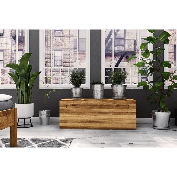 Cassapanca in legno di quercia Vento - The Beds-image-1