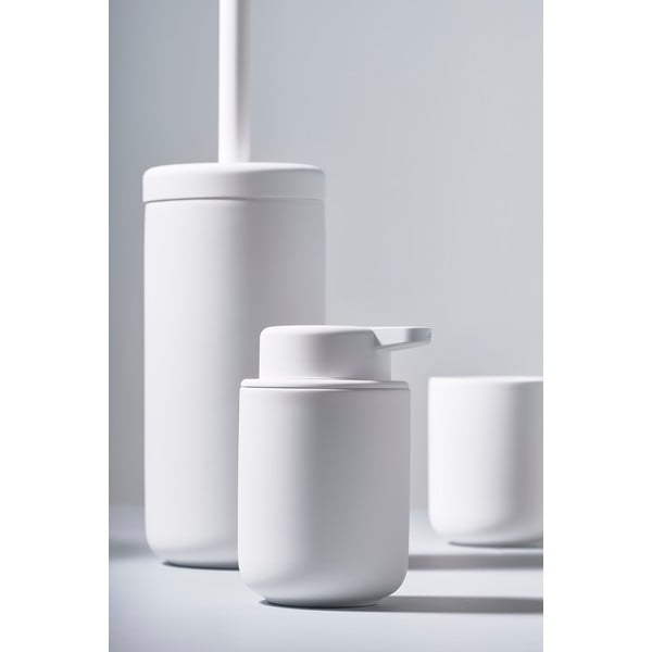 Tazza in gres bianco per spazzolini da denti Ume - Zone-image-3