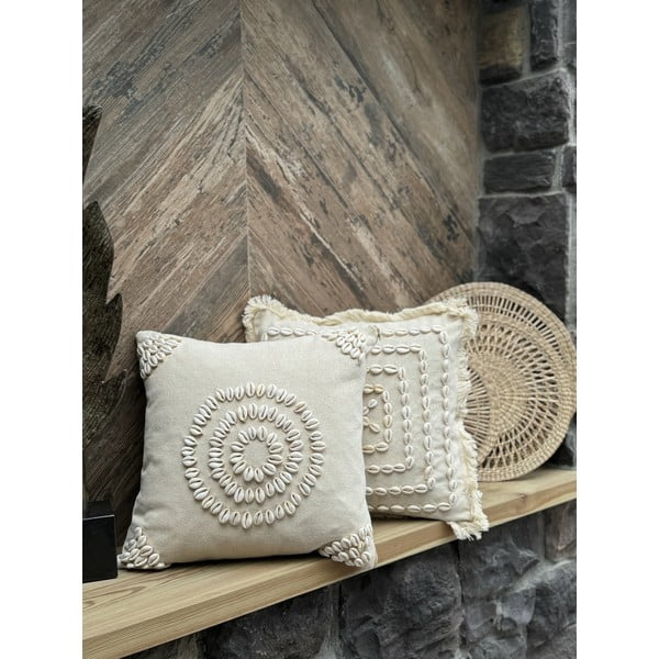 Federa decorativa in cotone 43x43 cm Seashells – Mioli Decor-image-4