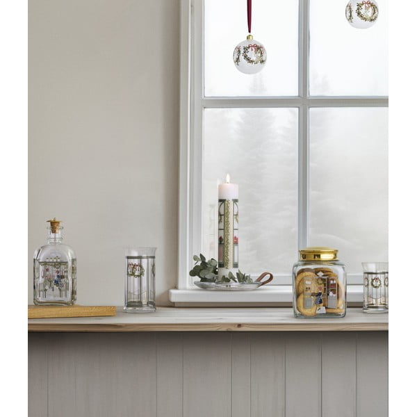 Candela con motivo natalizio combustione 56 h Holmegaard Christmas - Holmegaard-image-2