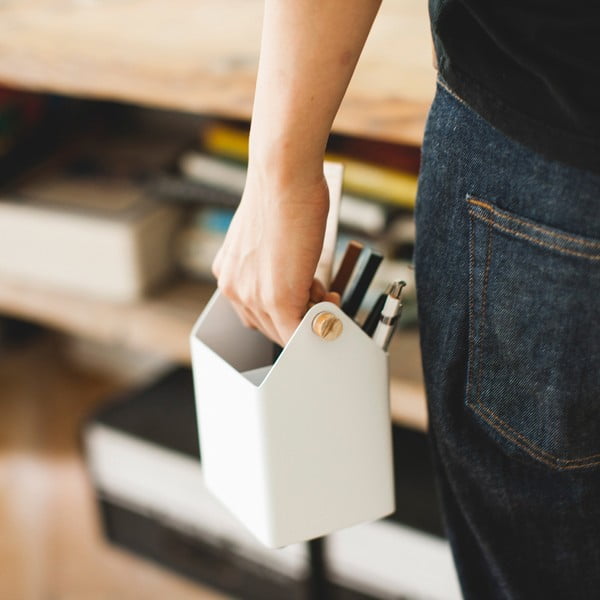 Organizer in metallo per la cancelleria Tosca - YAMAZAKI-image-1