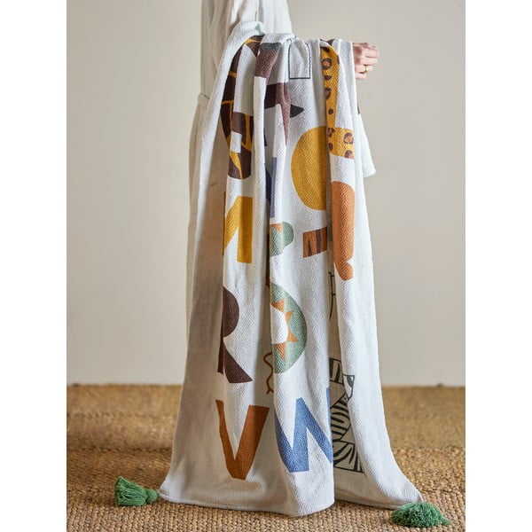 Coperta per bambini in cotone riciclato 130x160 cm Memmo – Bloomingville Mini-image-1