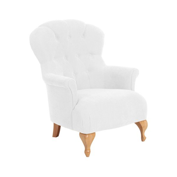 Poltrona crema Camilla Velor - Max Winzer