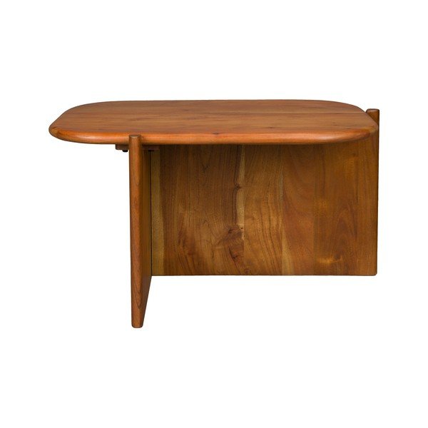 Tavolino da salotto di colore naturale in acacia massiccia 50x75 cm Feller – Dutchbone