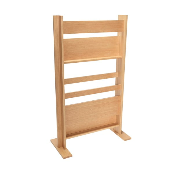 Paravento in rovere di colore naturale Forma - Hübsch-image-2