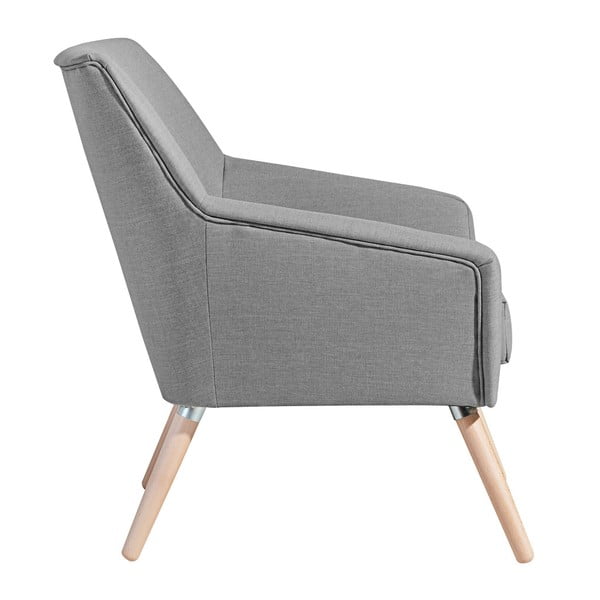 Poltrona grigia Linea Alegro - Max Winzer-image-2