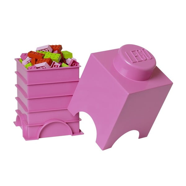 Úložný boxík, růžový