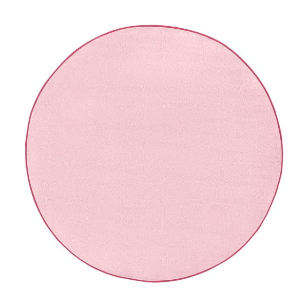 Tappeto rotondo rosa chiaro ø 133 cm Fancy - Hanse Home