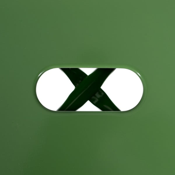 Set di sedie da bar verde in metallo 2 pz (altezza della seduta 61 cm) – Ixia-image-3