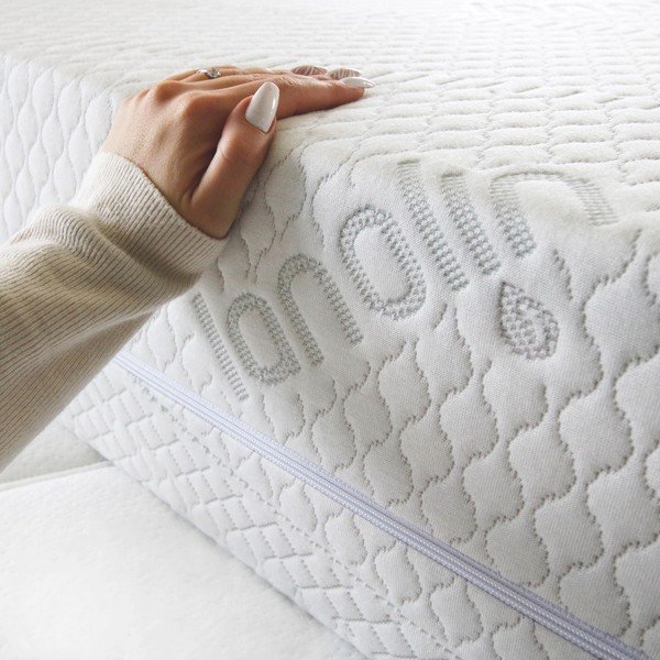 Materasso in schiuma durezza media 180x200 cm Blue magic - Materasso-image-1