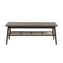 Tavolino marrone con piano in rovere 60x120 cm Barrali - Unique Furniture