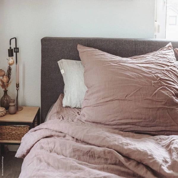 federa 40x60 cm Ashes of Roses - Linen Tales-image-1