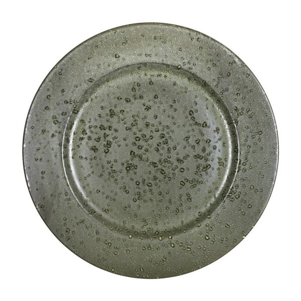 Piatto in gres verde-grigio Mensa, diametro 30,5 cm - Bitz