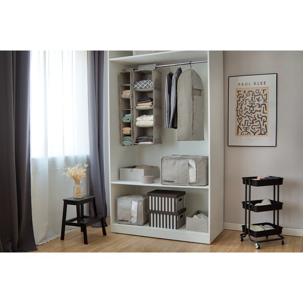 Cassetta di compressione grigia, 125 l Oxford - Compactor-image-3