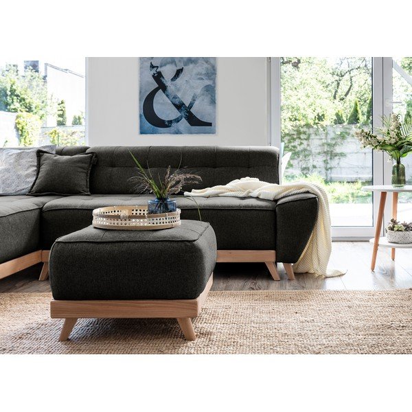 Poggiapiedi grigio scuro Dazzling Daisy - Miuform-image-4