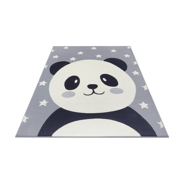 Tappeto grigio per bambini 150x80 cm Panda Pebbles - Hanse Home-image-2
