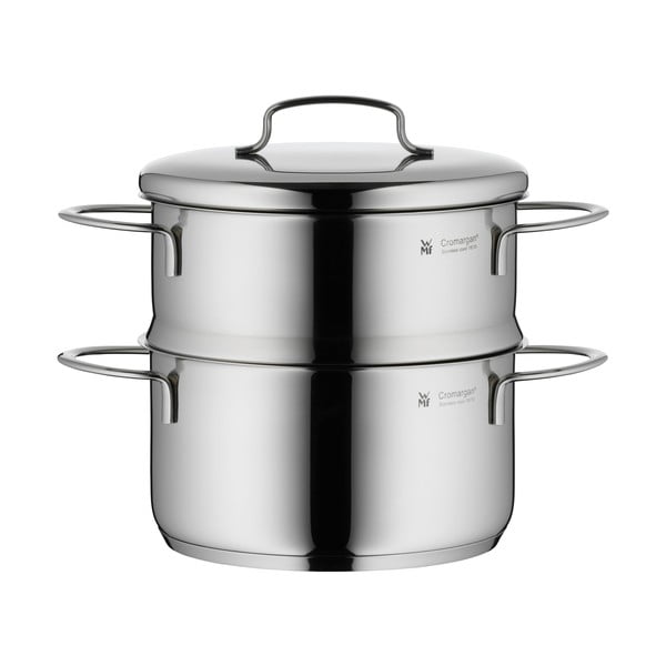 Pentola per la cottura a vapore in acciaio inox con coperchio Cromargan® , ⌀ 16 cm Mini - WMF