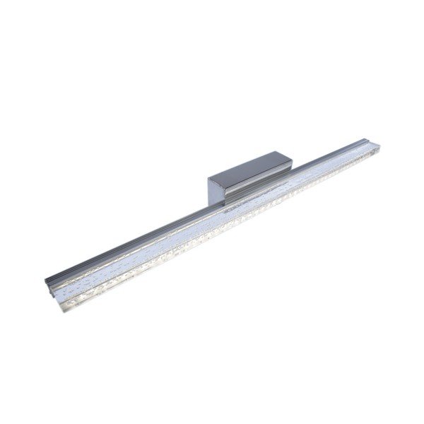 Lampada da parete con luce LED di colore argento Bula - SULION-image-4