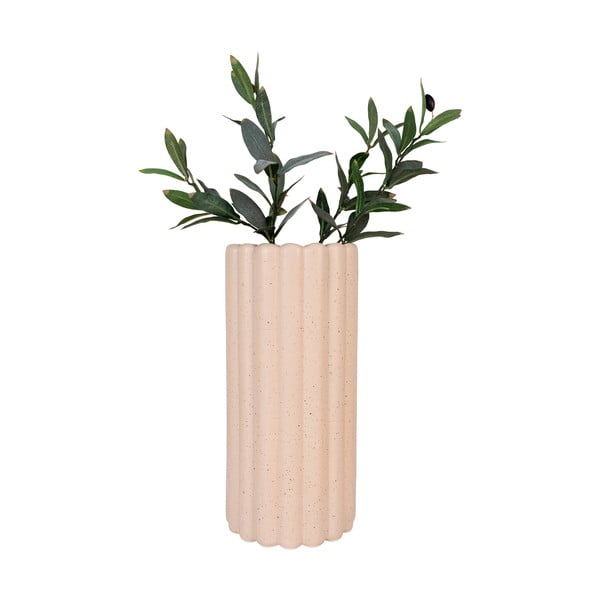 Vaso in ceramica beige - House Nordic-image-2