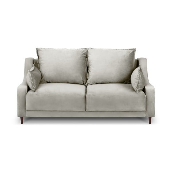 Divano in velluto beige Freesia, 150 cm - Mazzini Sofas