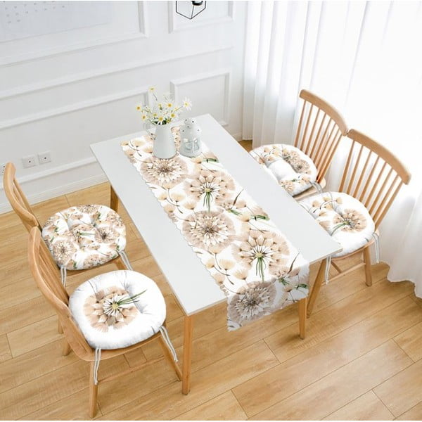 Set di cuscini per sedili e pedate 5 pezzi - Mila Home-image-1