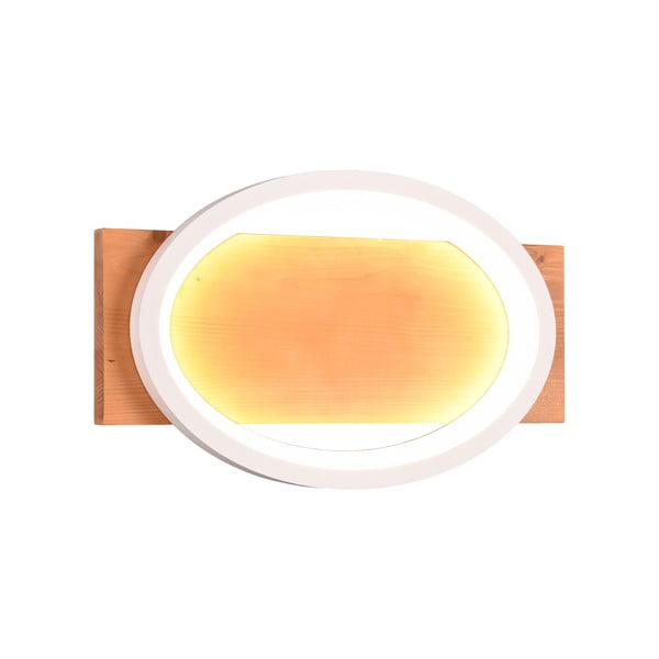 Lampada da parete a LED dimmerabile in colore bianco-naturale Barca - Trio-image-3