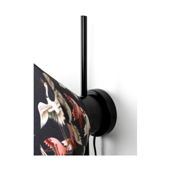 Lampada da parete nera Jaylee - White Label-image-4