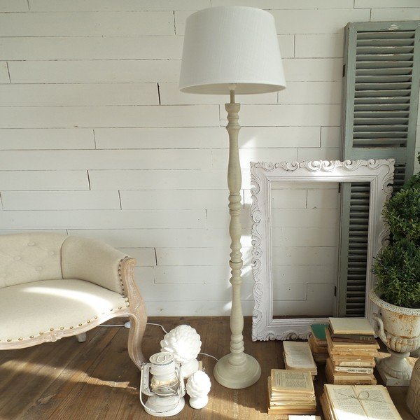 Šedá lampa Orchidea Milano Hamptons