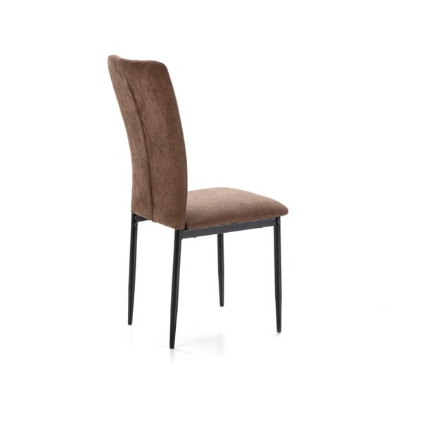 Set di sedie da pranzo marroni 4 pz Holly - Marckeric-image-3