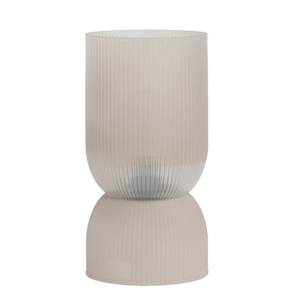 Lampada da tavolo grigio chiaro (altezza 27,5 cm) Phoebe - Light & Living