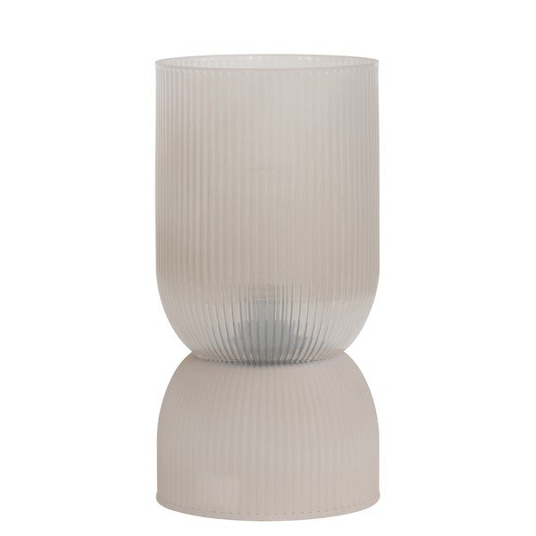 Lampada da tavolo grigio chiaro (altezza 27,5 cm) Phoebe - Light & Living