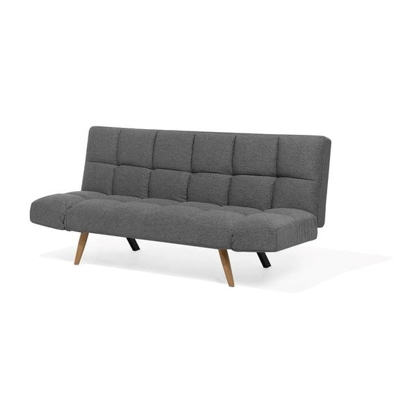 Tmavě šedá rozkládací pohovka Monobeli Nancy