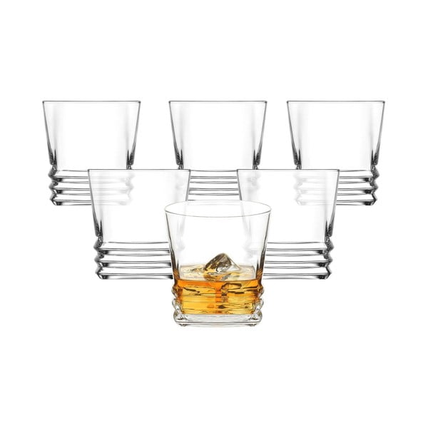 Set di 6 bicchieri da whisky 315 ml - Hermia