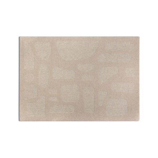 Tappeto grigio tortora in lana 200x300 cm Archipelagio – Micadoni 