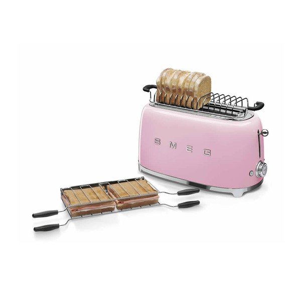 Tostapane rosa retrò anni '50 50's Retro Style - SMEG-image-2