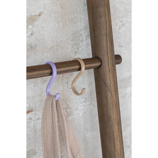 Set di 5 ganci viola in metallo appesi Hang-it - Mette Ditmer Denmark-image-2