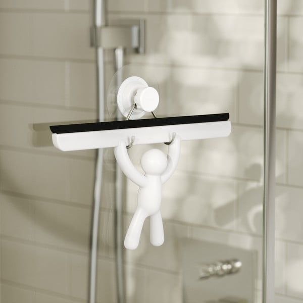Tergivetro bianco con supporto 26 cm Buddy - Umbra-image-1