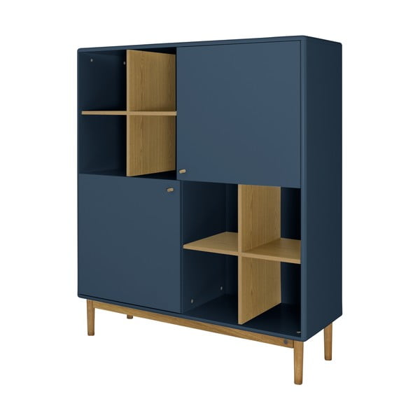 Libreria blu scuro 118x138 cm Color Living - Tom Tailor-image-4