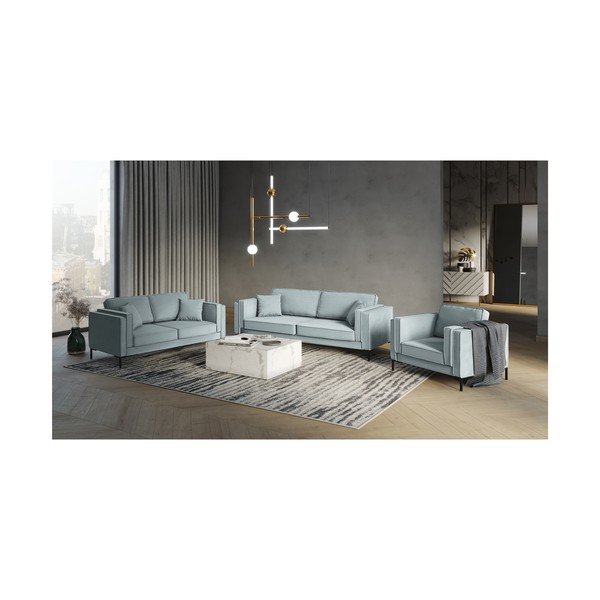 Poltrona azzurra Attilio - Milo Casa-image-4