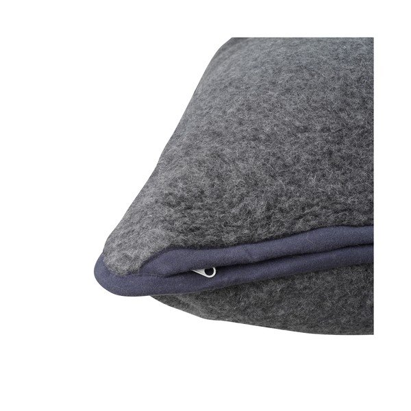 Cuscino grigio in lana merino, 80 x 80 cm - Native Natural-image-2
