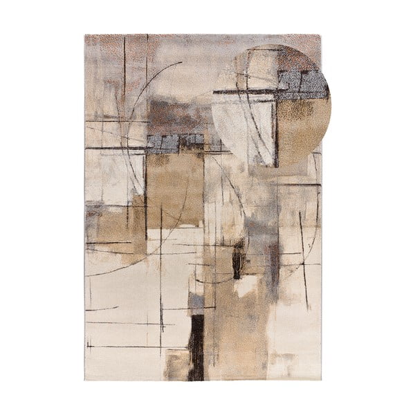 Tappeto grigio/beige 160x230 cm Beruti – Universal