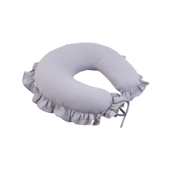 Cuscino per allattamento grigio - Mila Home-image-1
