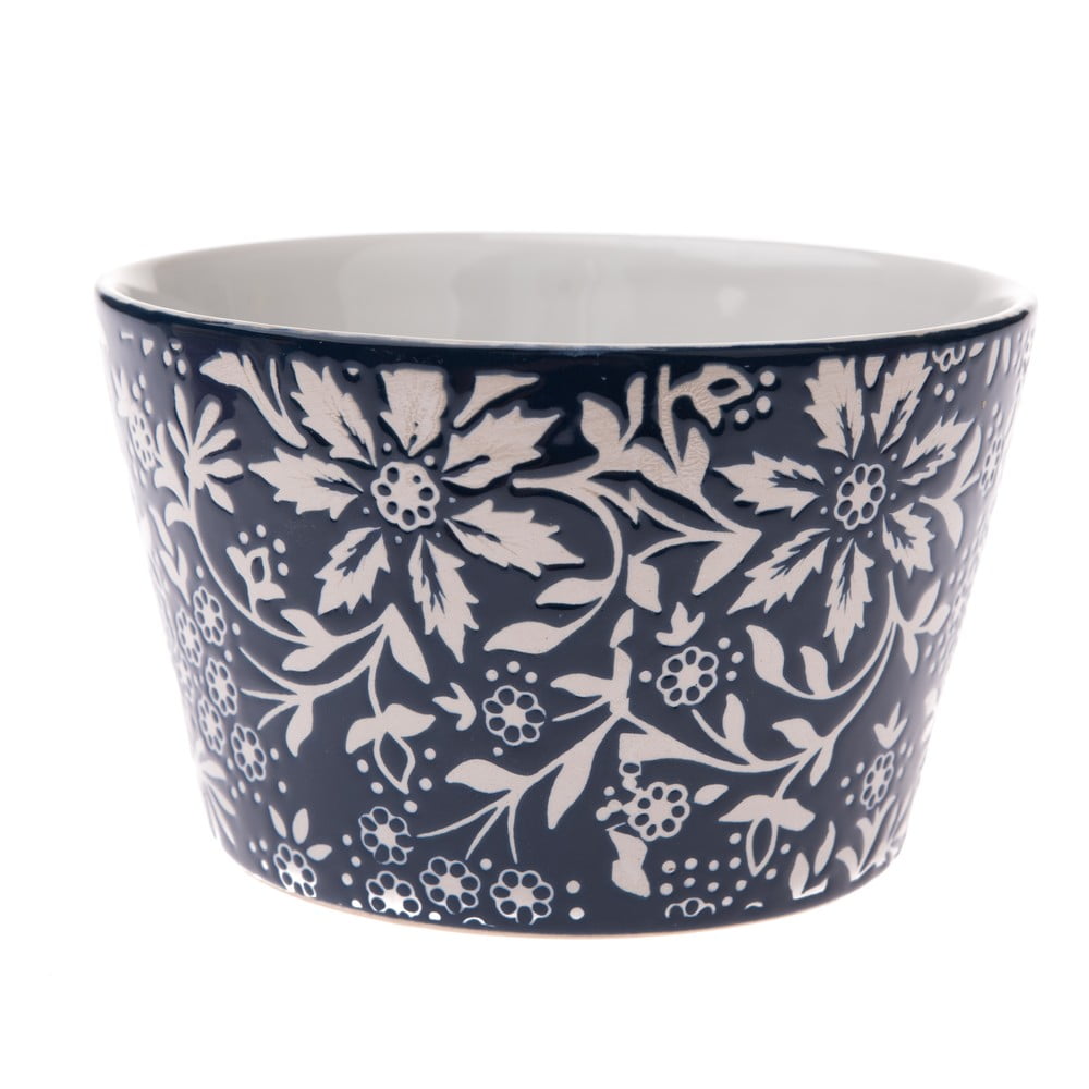 Ciotola in ceramica blu scuro Bloom, 570 ml - Dakls | Ciotoline