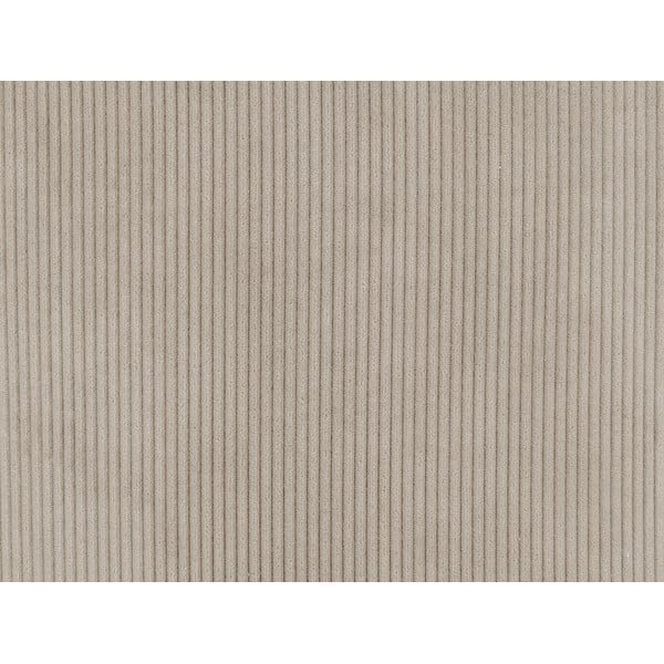 Poltrona in velluto a coste beige Vigor - Leitmotiv-image-1