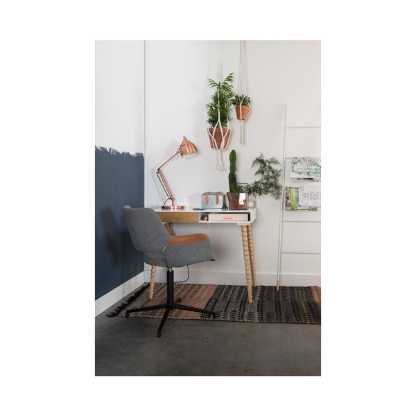 Scaffale bianco per scale di stoccaggio - Zuiver-image-4