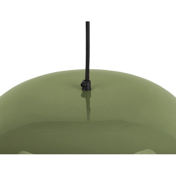 Lampada a sospensione verde con paralume in metallo ø 40 cm Dome - Leitmotiv-image-3