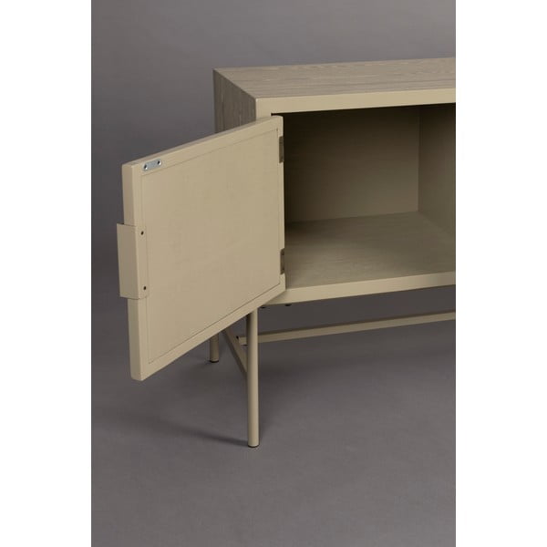 Mobile TV beige in abete massiccio 148x60x38 cm Yasu – Dutchbone-image-3